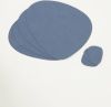 LIND DNA Nupo Curve Placemats 4 st. + Onderzetters 4 st. Dark Blue online kopen