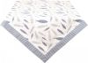 Clayre & Eef Vierkant Tafelkleed 100x100 cm Blauw Wit Katoen Vissen online kopen
