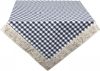 Clayre & Eef Vierkant Tafelkleed 150x150 cm Beige Blauw Katoen online kopen