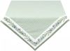 Clayre & Eef Vierkant Tafelkleed 100x100 cm Wit Groen Katoen Vierkant online kopen
