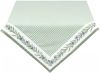 Clayre & Eef Vierkant Tafelkleed 100x100 cm Wit Groen Katoen Vierkant online kopen