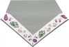Clayre & Eef Tafelkleed 100x100 cm Groen Katoen Vierkant Groente online kopen