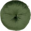 Dutch Decor Olly Sierkussen Rond Velvet 40 Cm Chive Olijfgroen online kopen