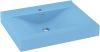VidaXL Wastafel met kraangat 60x46 cm keramiek mat lichtblauw online kopen