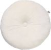 Dutch Decor Olly Sierkussen Rond Velvet 40 Cm Snow White Wit online kopen