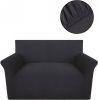VIDAXL 131022 Stretch Couch Slipcover Anthracite Cotton Jersey online kopen