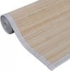 VidaXL Rechthoekige bamboe mat 150 x 200 cm(Neutraal ) online kopen