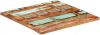 VIDAXL Tafelblad vierkant 25 27 mm 70x70 cm massief gerecycled hout online kopen