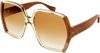 Gucci Sunglasses Gg1065S , Bruin, Dames online kopen