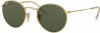Ray-Ban Ronde platte lenzen gepolariseerde zonnebril Ray Ban, Geel, Heren online kopen
