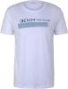 Tom Tailor T shirt met logo white online kopen