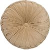 Dutch Decor Kaja Sierkussen Rond Velvet 40 Cm Pumice Stone Beige online kopen