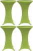 VidaXL Tafelhoes stretch 4 st 70 cm groen online kopen