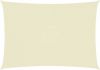 VIDAXL Zonnescherm rechthoekig 2x4, 5 m oxford stof cr&#xE8, mekleurig online kopen