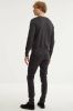 Tom Tailor gemêleerde trui antraciet online kopen